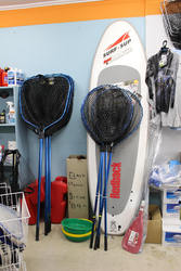 Rubber netting to haul in those larger catches