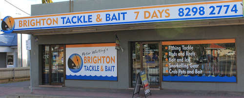The facade of Brighton tTackle and Bait